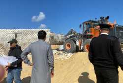 إزالة تعديات ومخالفات بناء في القاهرة العلمين وبرج العرب الجديدة